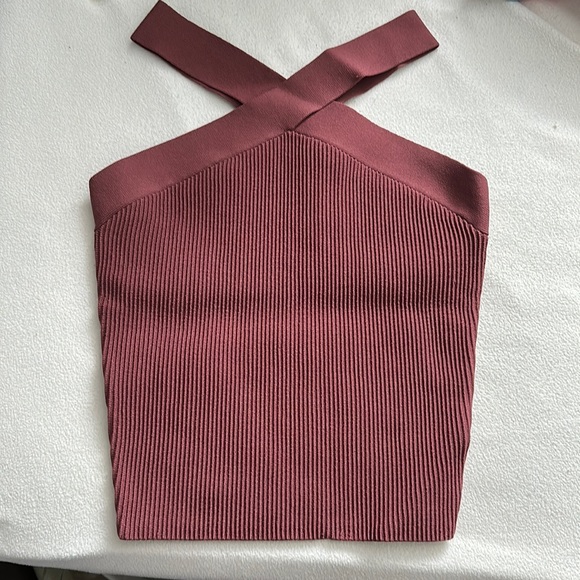 Aritzia babaton Sculpt Knit Criss Cross Tank - Picture 2 of 4